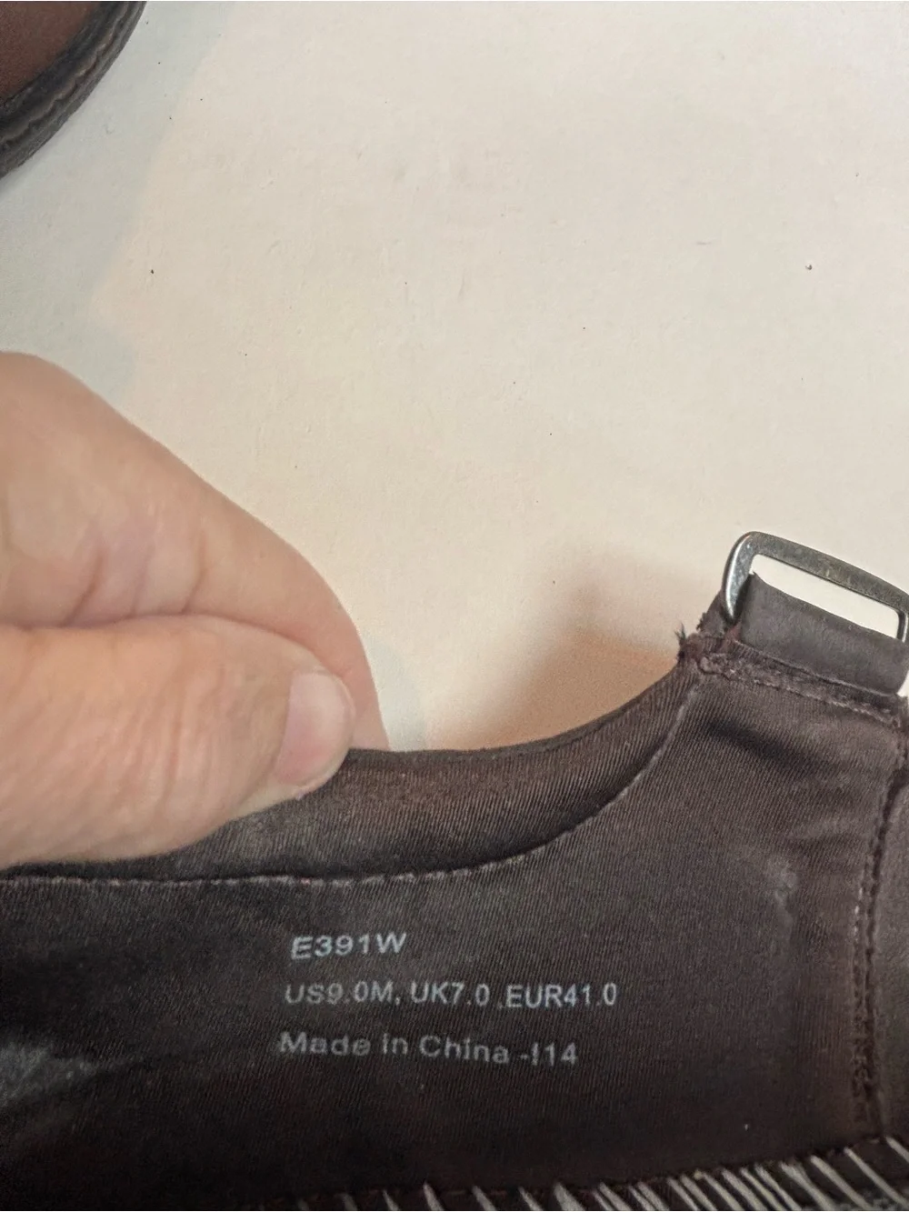 Aetrex Brown Mary Jane Comfort Flats Shoes Size 9
